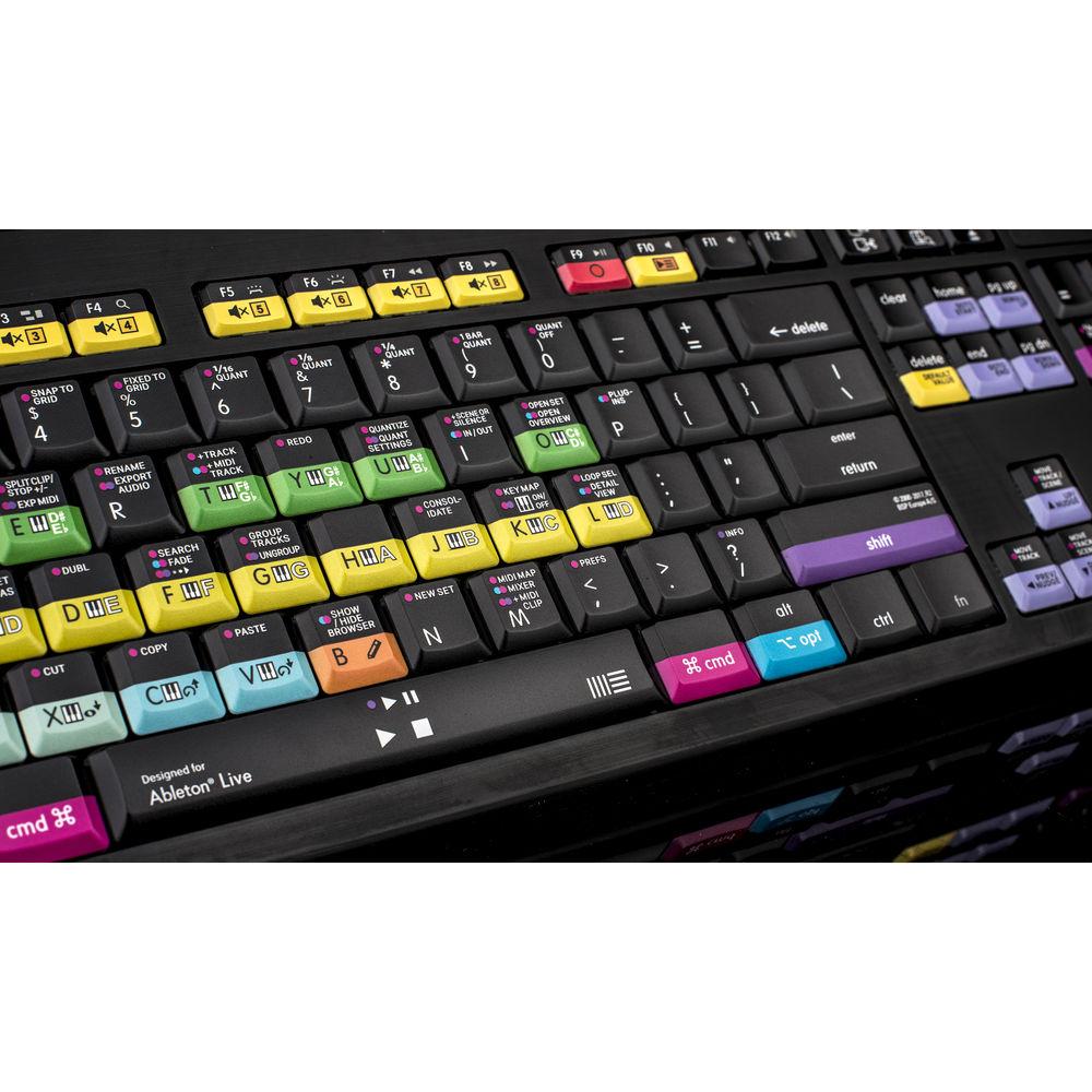 LogicKeyboard Astra Series Ableton Live Mac Backlit Keyboard