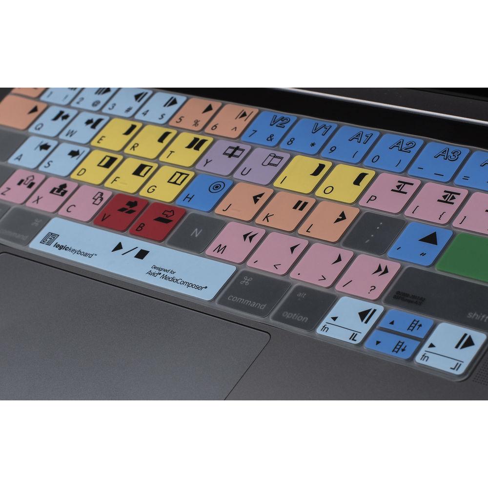 LogicKeyboard Avid Media Composer Keyboard Cover for Mac
