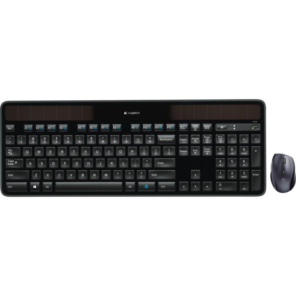 Logitech MK750 Wireless Solar Keyboard & Marathon Mouse Combo