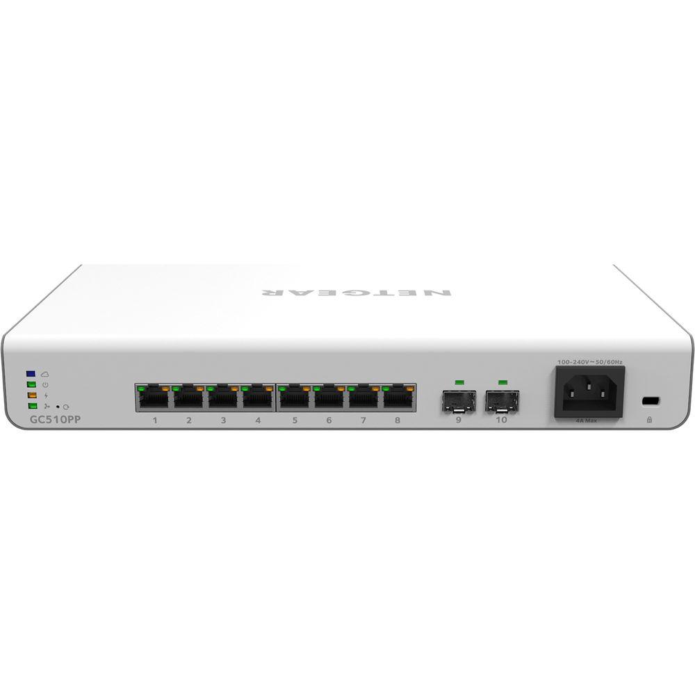 Netgear Insight 8-Port 1G Managed PoE Smart Cloud Switch