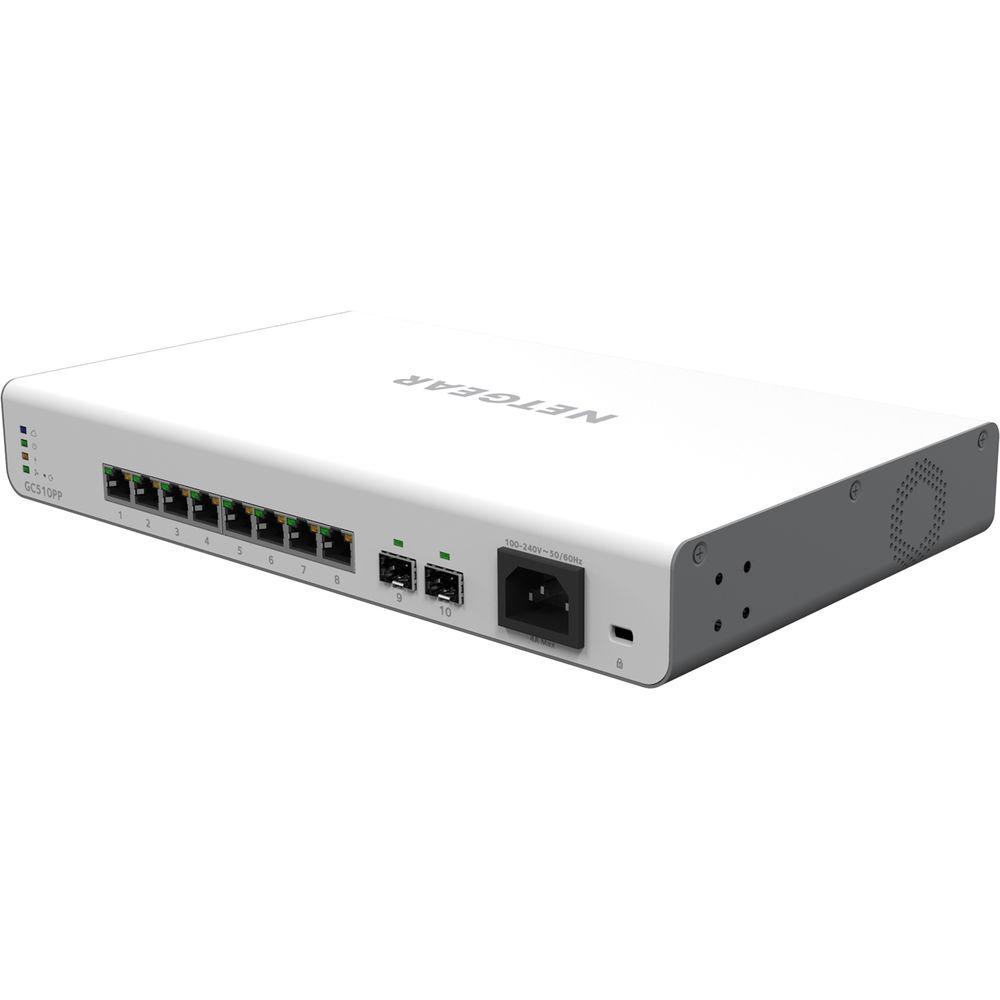 Netgear Insight 8-Port 1G Managed PoE Smart Cloud Switch