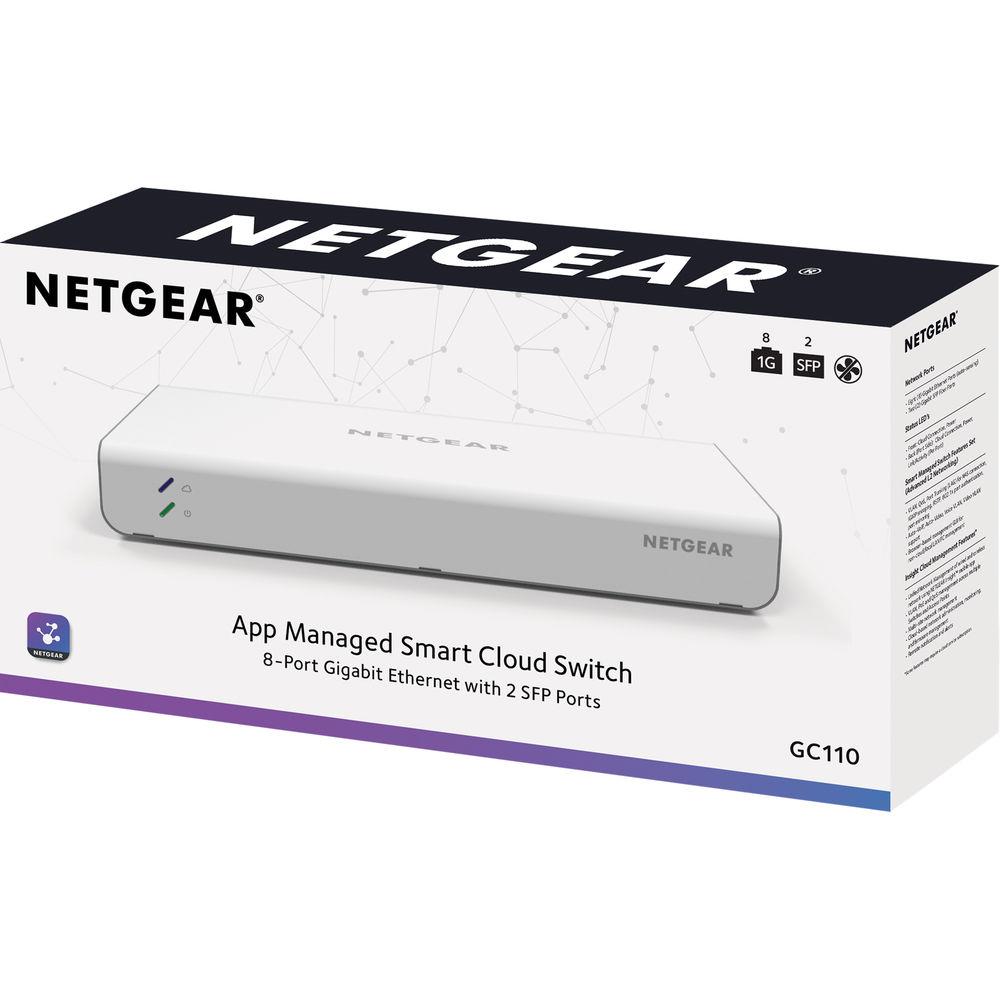 Netgear Insight 8-Port 1G Managed Smart Cloud Switch