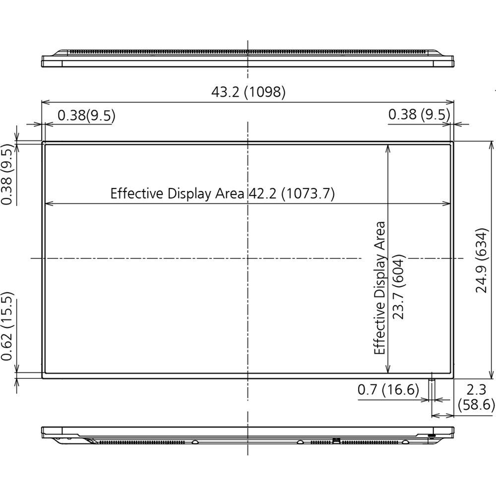Panasonic 49" Class Full HD LCD Display