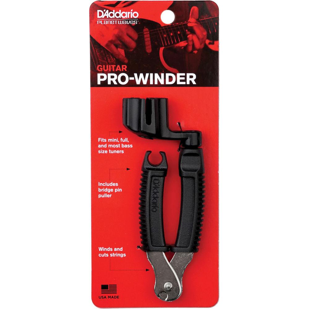 Planet Waves Pro-Winder for Guitar - All-In-One Restringing Tool