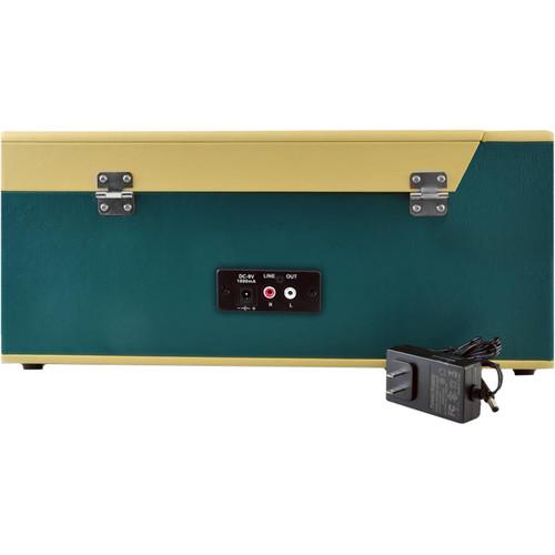 Pyle Pro PVTT15UBT Vintage Belt-Drive Turntable with Bluetooth and USB