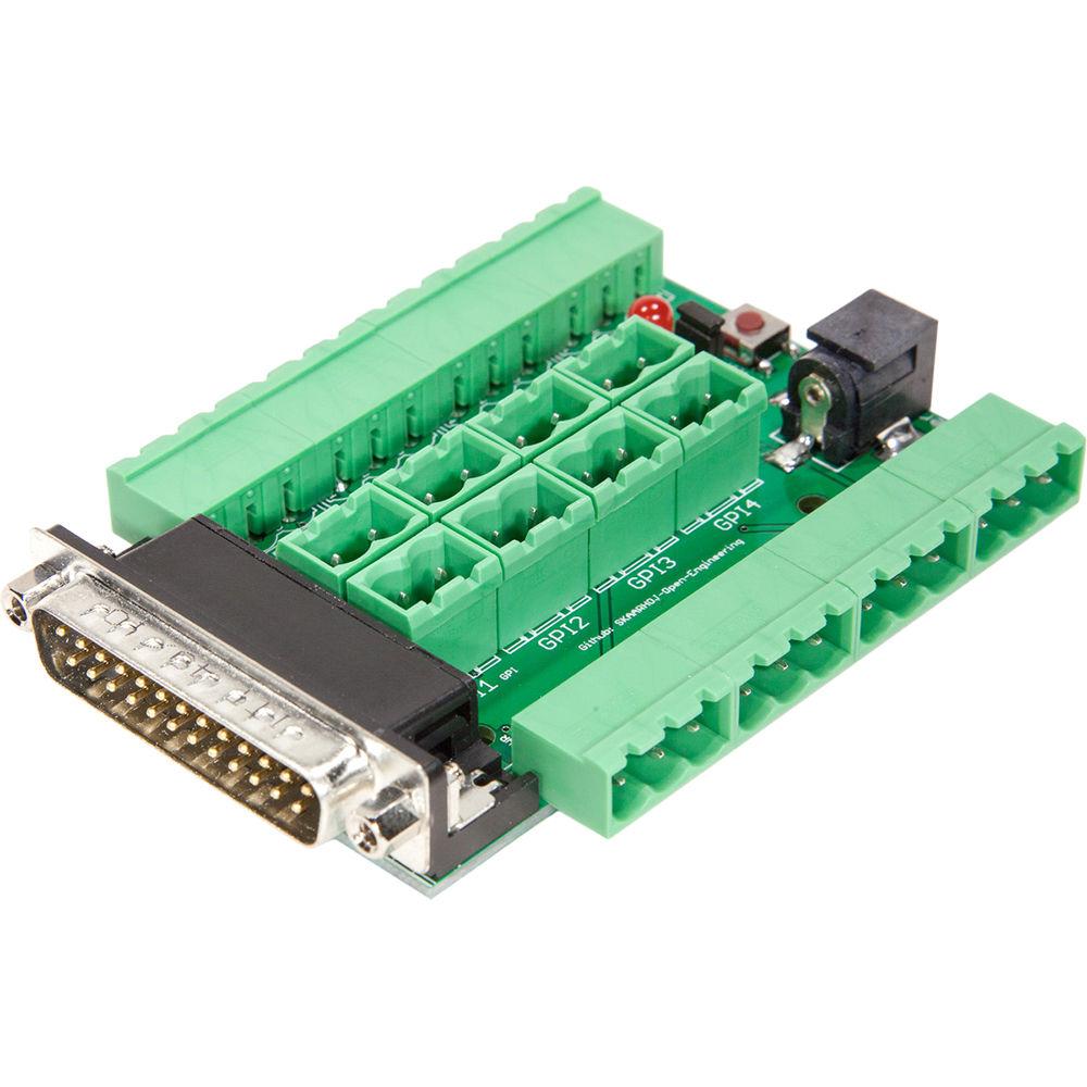 SKAARHOJ ATEM GPI and Tally Interface Breakout Board