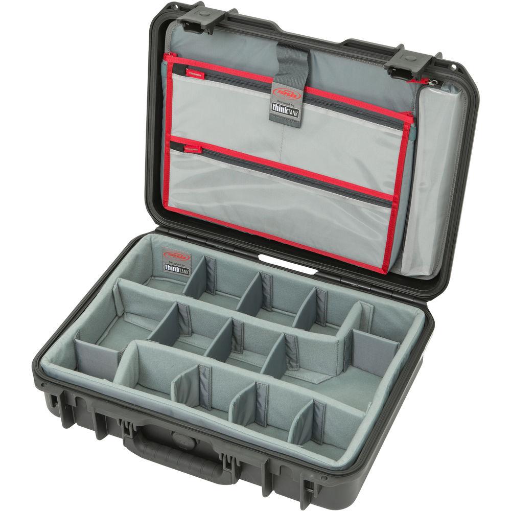 SKB iSeries 1813-5 Case with Think Tank Photo Dividers & Lid Organizer