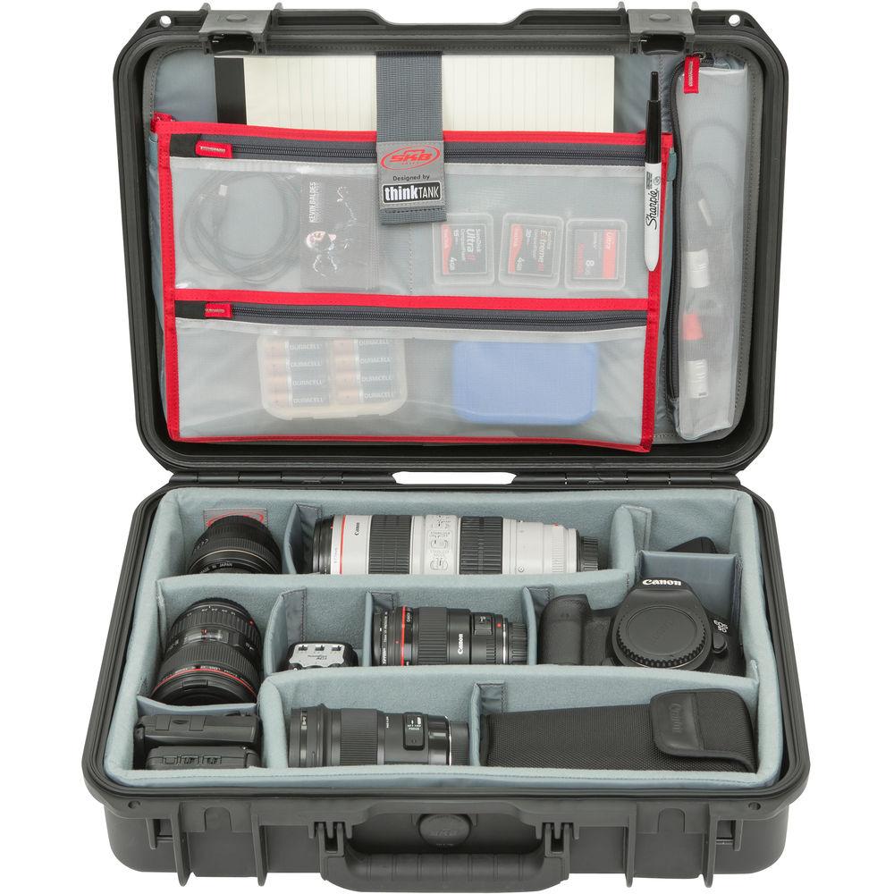 SKB iSeries 1813-5 Case with Think Tank Photo Dividers & Lid Organizer