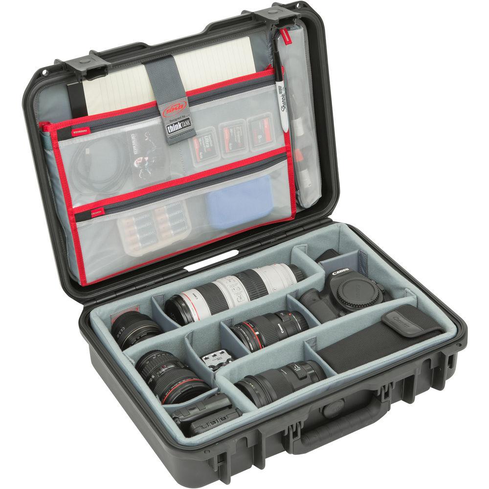 SKB iSeries 1813-5 Case with Think Tank Photo Dividers & Lid Organizer