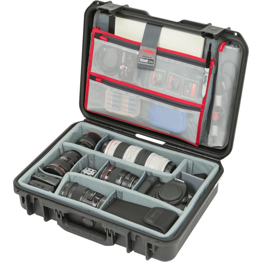 SKB iSeries 1813-5 Case with Think Tank Photo Dividers & Lid Organizer