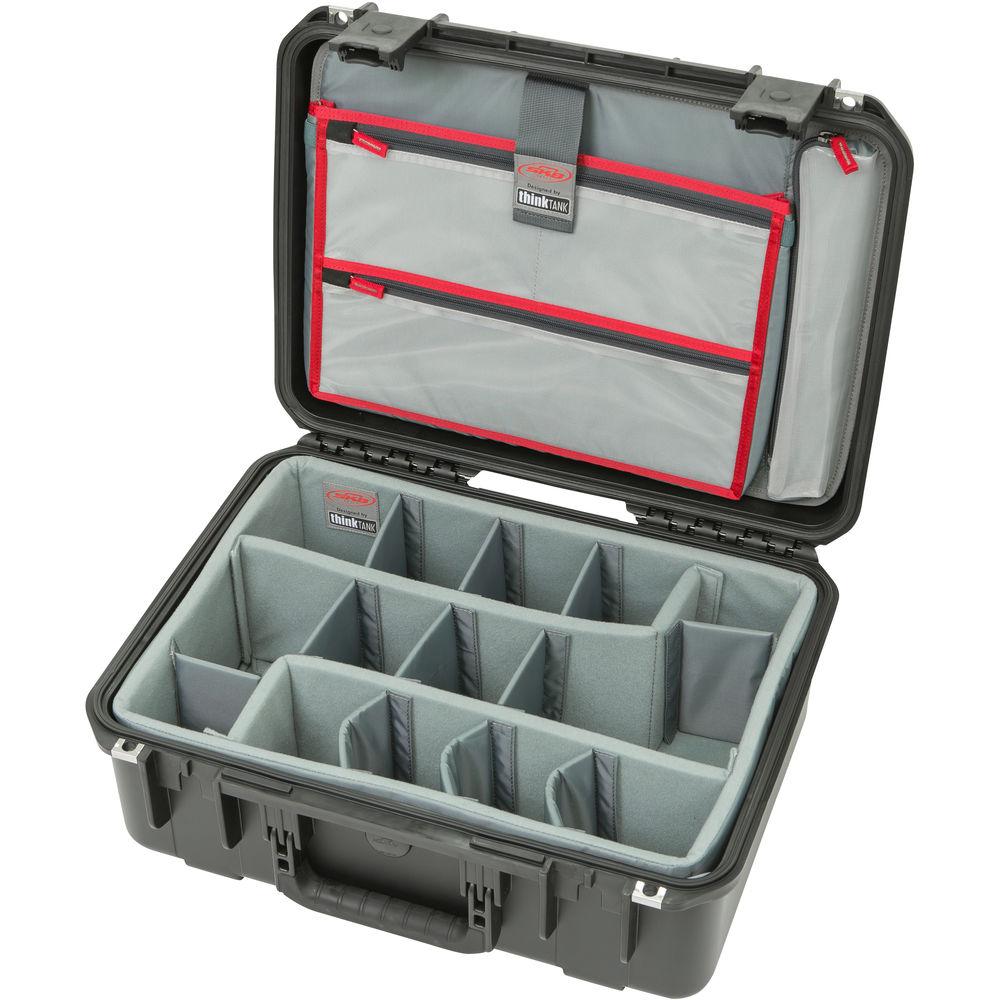 SKB iSeries 1813-7 Case with Think Tank Photo Dividers & Lid Organizer