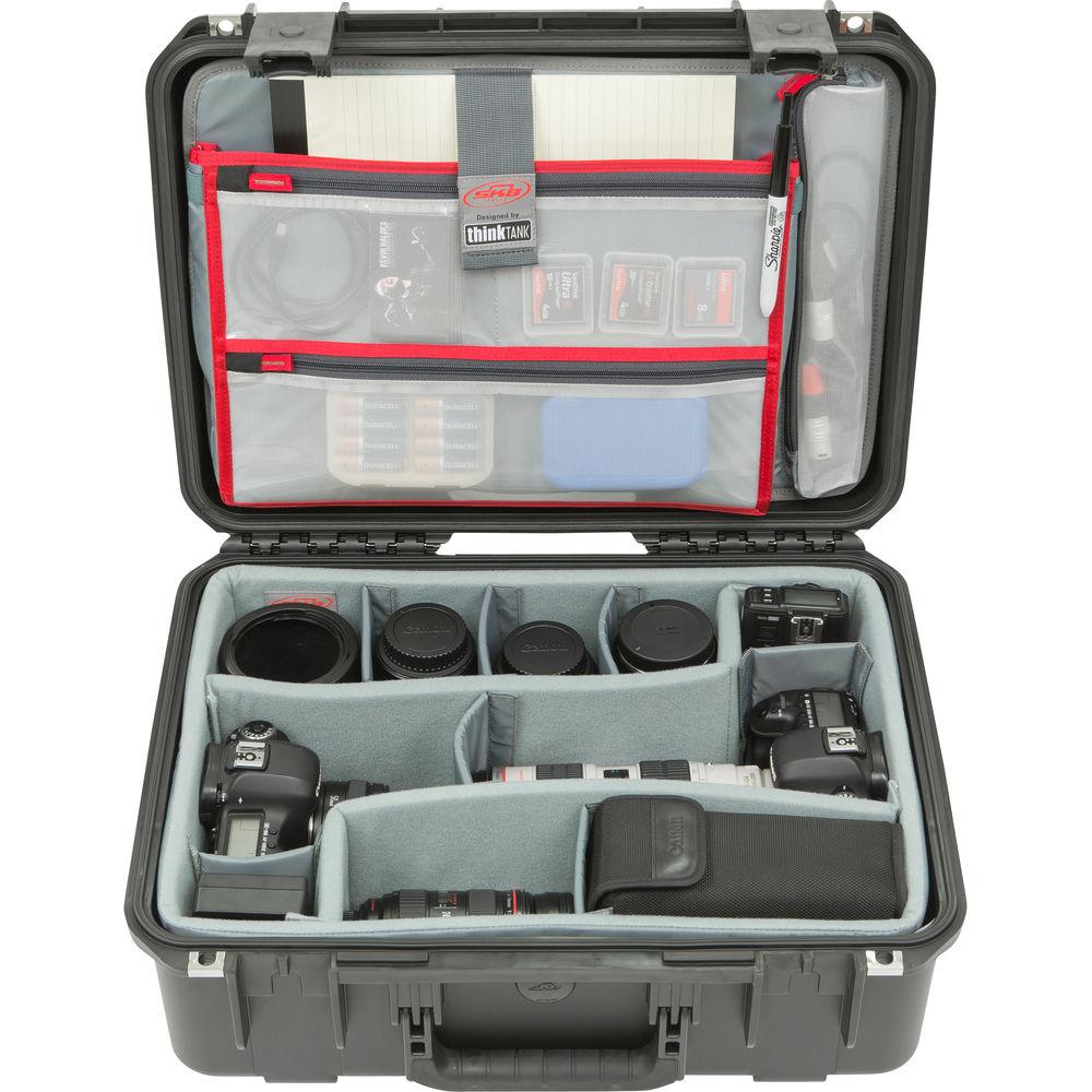 SKB iSeries 1813-7 Case with Think Tank Photo Dividers & Lid Organizer