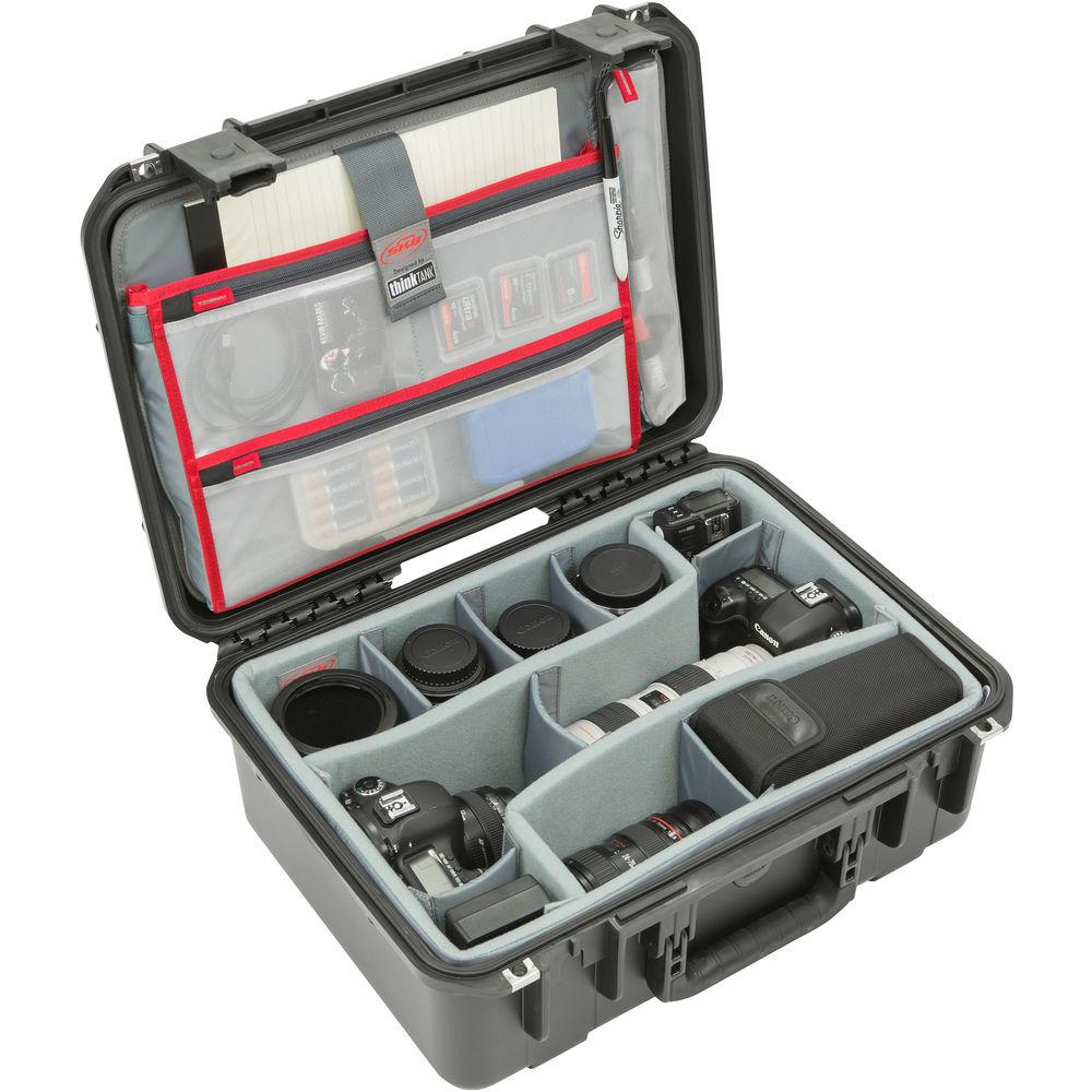 SKB iSeries 1813-7 Case with Think Tank Photo Dividers & Lid Organizer