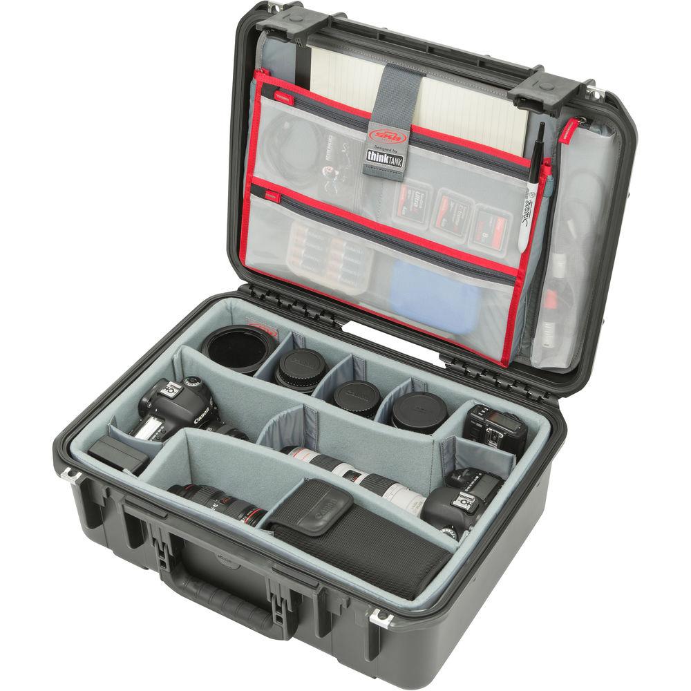 SKB iSeries 1813-7 Case with Think Tank Photo Dividers & Lid Organizer
