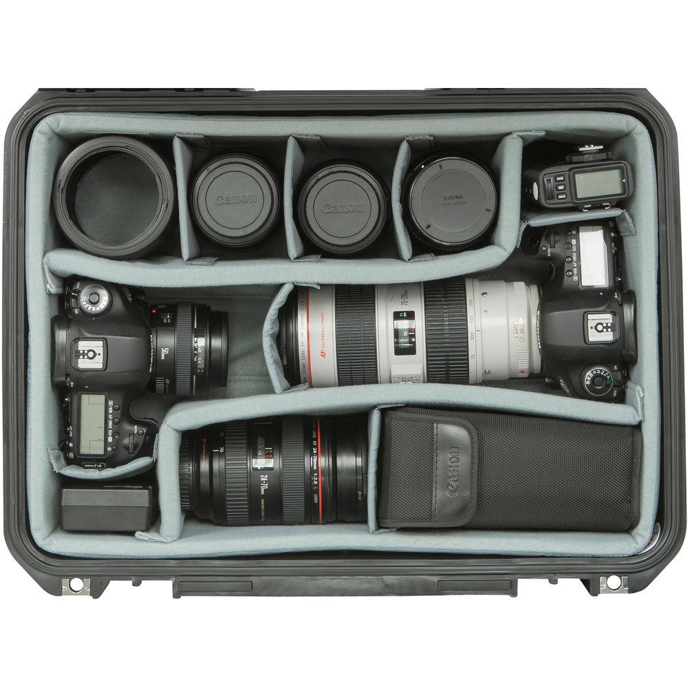 SKB iSeries 1813-7 Case with Think Tank Photo Dividers & Lid Organizer
