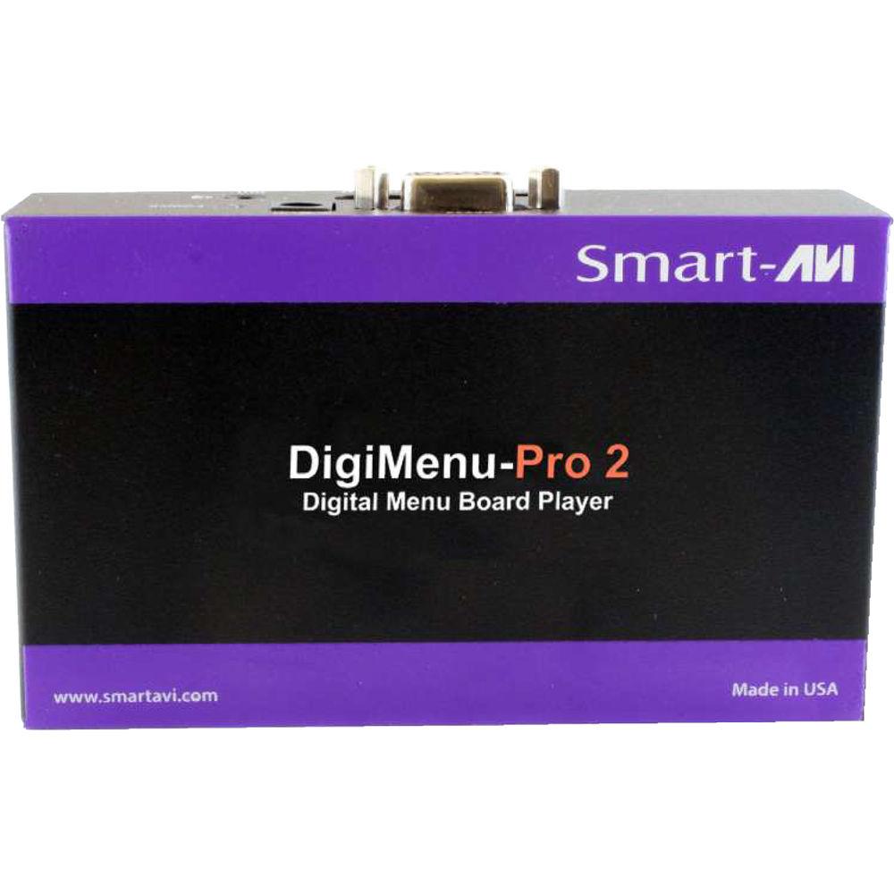 Smart-AVI DigiMenu-Pro 2 Player with 16GB Flash Memory and SaviMenu Manager Software