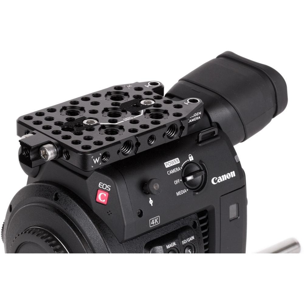 Wooden Camera Top Plate for Canon C200 and C200B Cameras