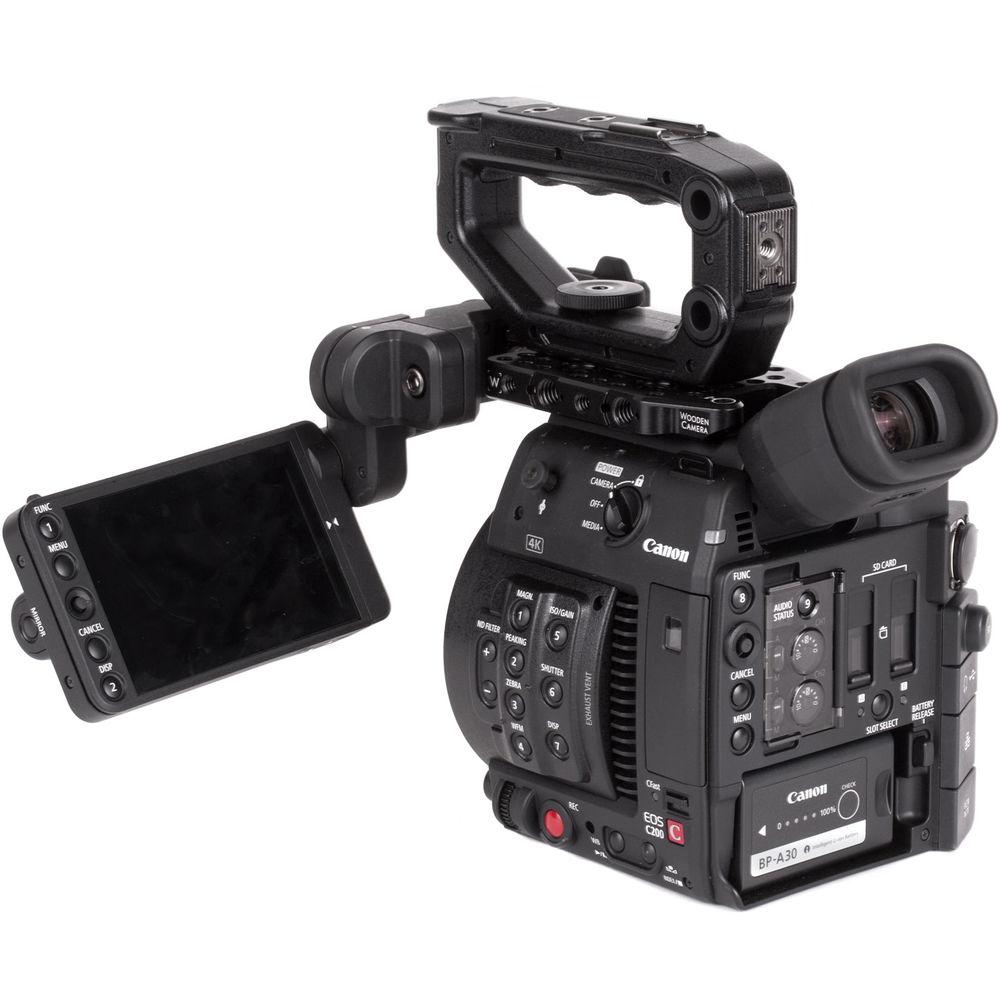 Wooden Camera Top Plate for Canon C200 and C200B Cameras