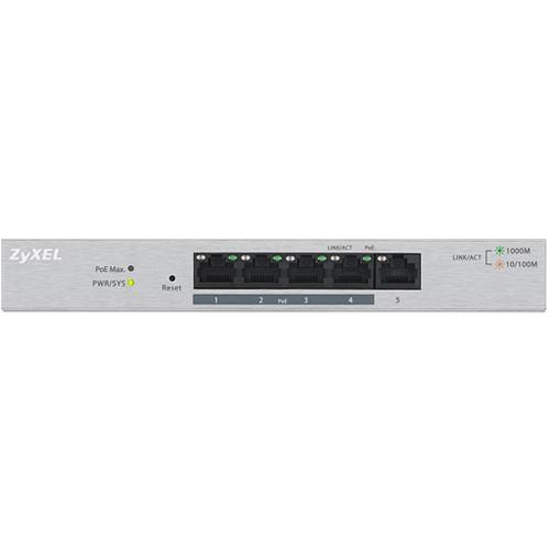 ZyXEL 5-Port GbE Web-Managed PoE Switch