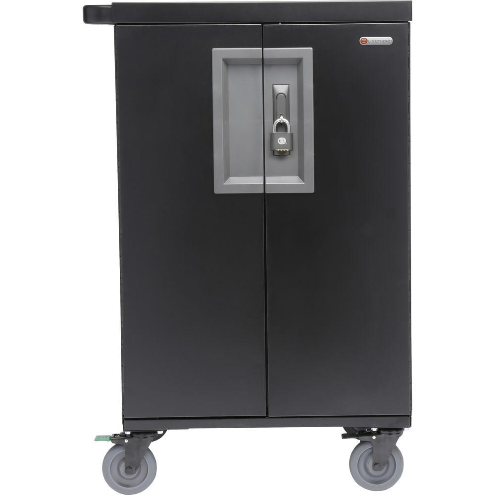 Bretford Core X Charging Cart with Back Panel for Up to 24 Devices