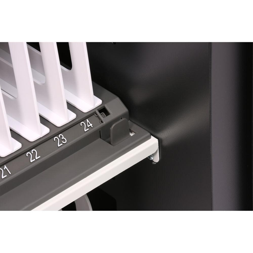 Bretford Core X Charging Cart with Back Panel for Up to 24 Devices