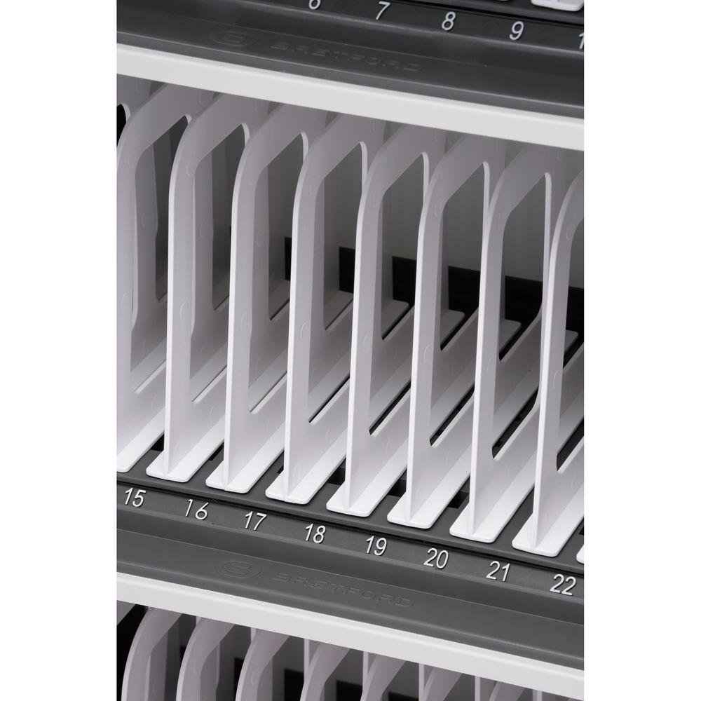 Bretford Core X Charging Cart with Back Panel for Up to 24 Devices