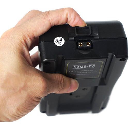 CAME-TV 130Wh Battery V-Mount for Video Cameras & Lights