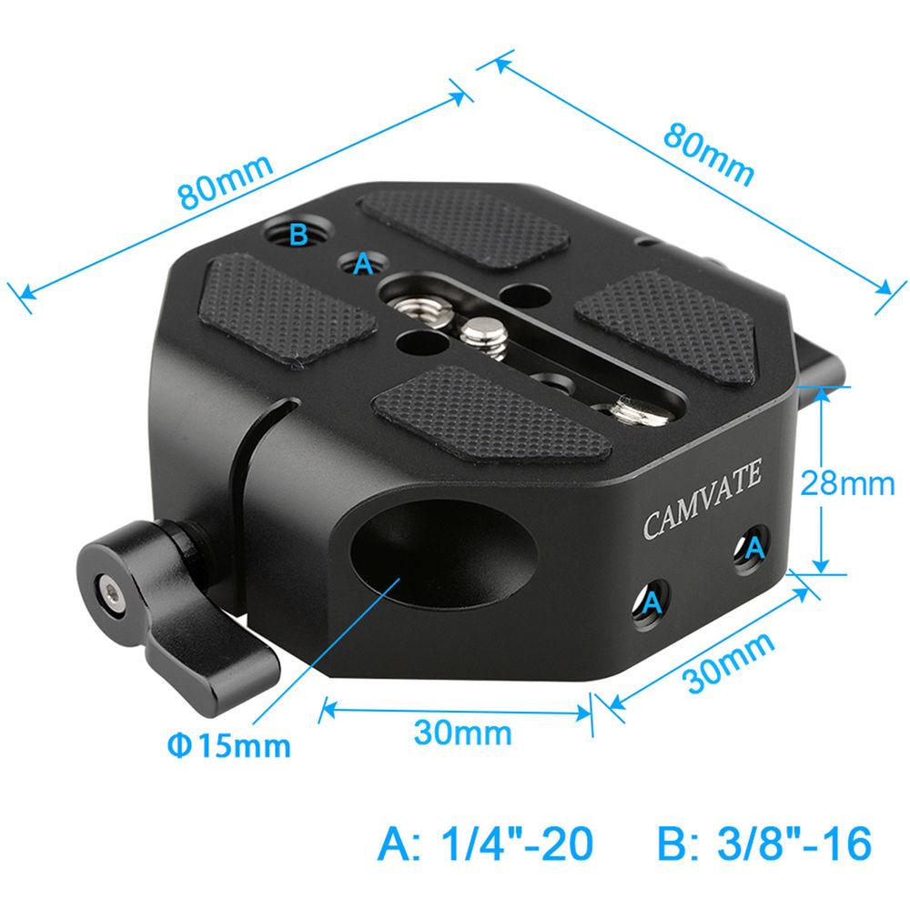 CAMVATE Baseplate for Select Canon & Sony Cameras
