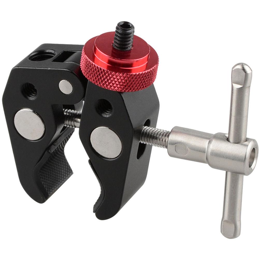 CAMVATE Super Clamp with 1 4"-20 to 1 4"-20 Screw Converter