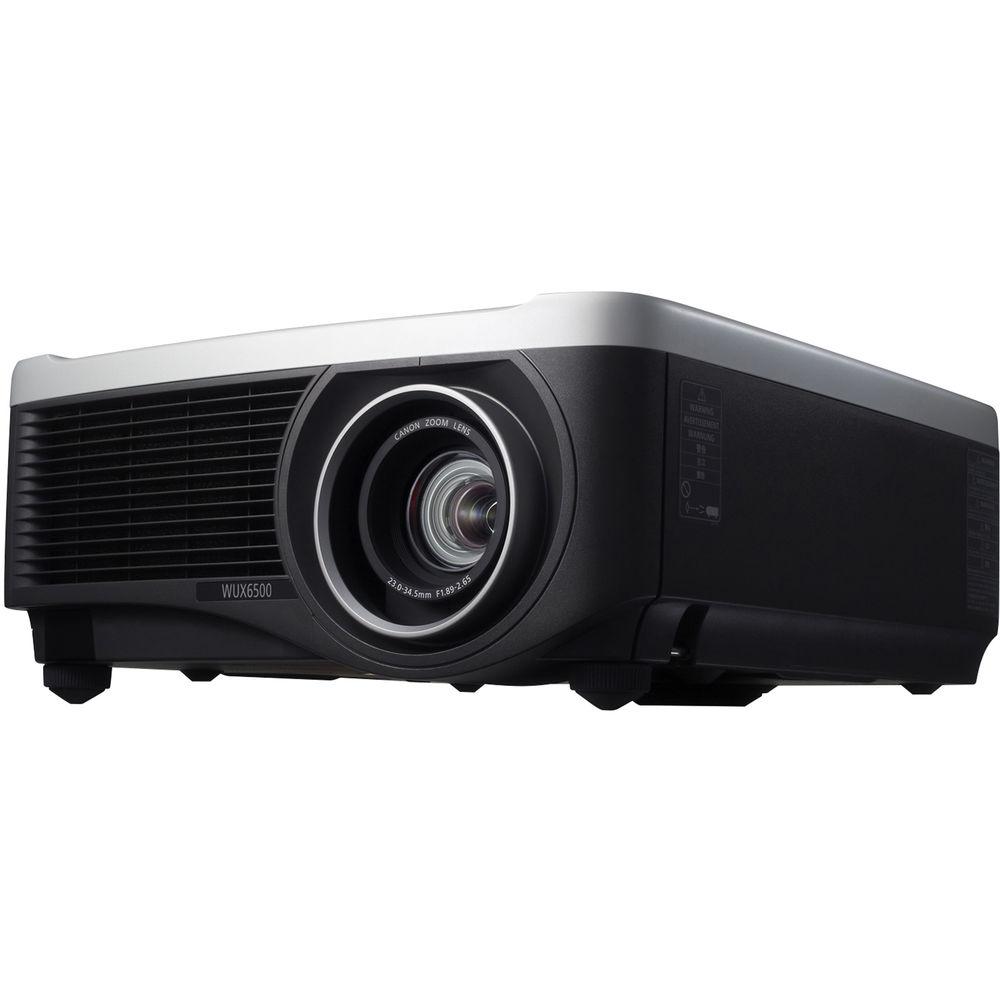 Canon REALiS WUX6500 D WUXGA 6500-Lumens Pro AV LCOS Projector with RS-IL01ST Standard Zoom Lens