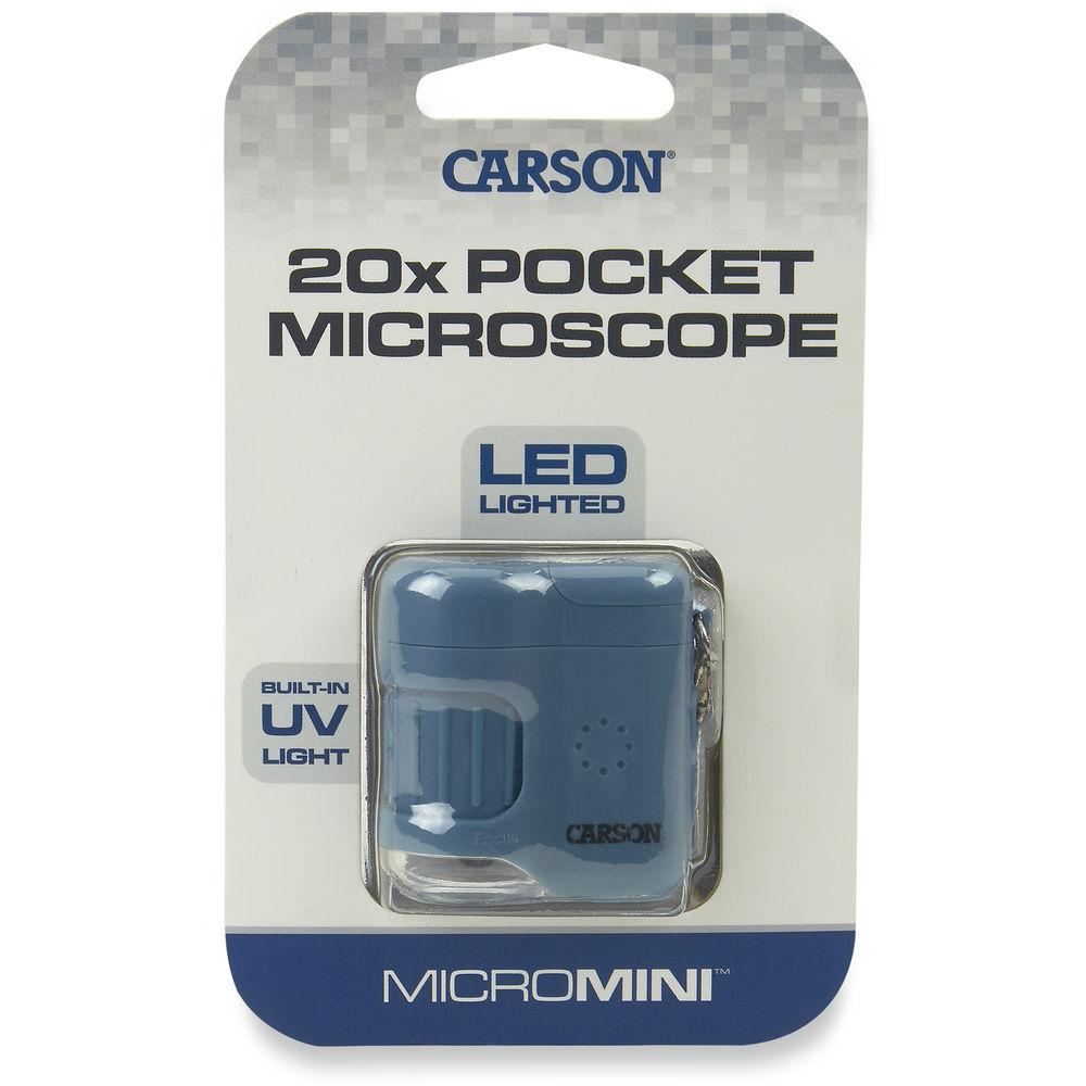 Carson MicroMini 20x Pocket Microscope