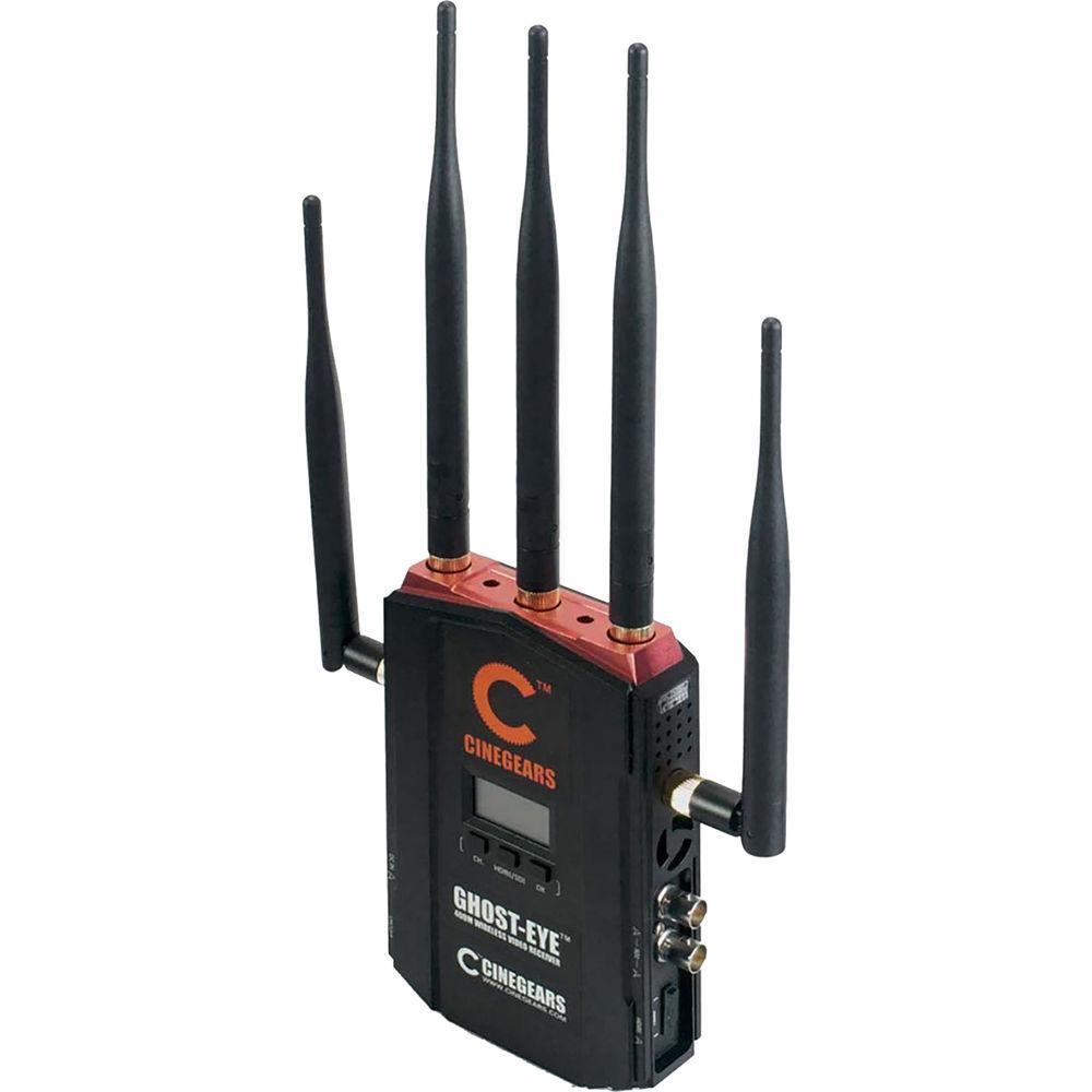 CINEGEARS Ghost-Eye 400ME Wireless HD & SDI Video Receiver with Data Encryption
