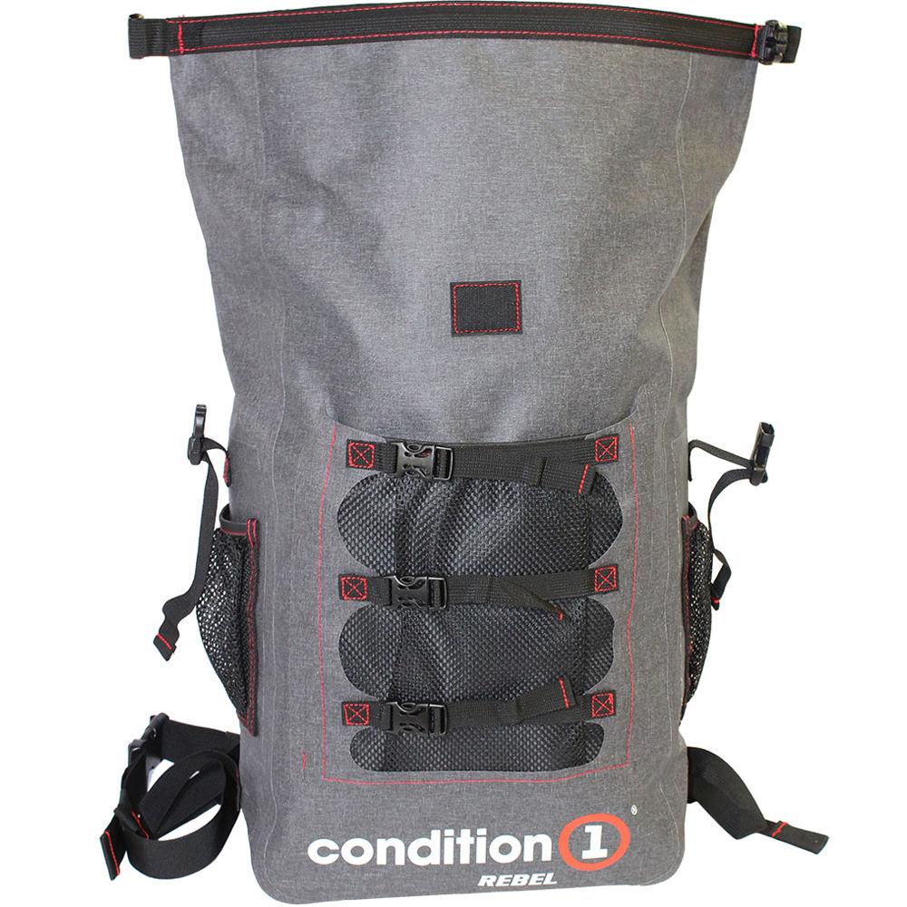 Condition 1 Rebel 30L Dry Bag Backpack with Front Net Pouch