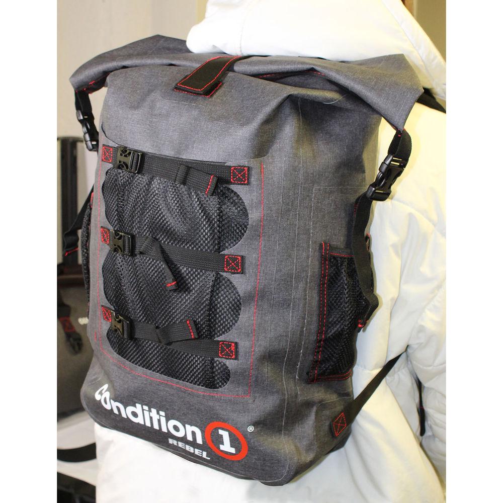 Condition 1 Rebel 30L Dry Bag Backpack with Front Net Pouch