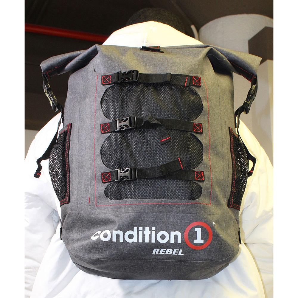 Condition 1 Rebel 30L Dry Bag Backpack with Front Net Pouch