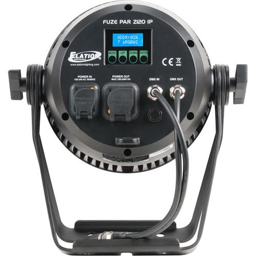 Elation Professional FUZE PAR Z120 IP RGBW LED Wash Light