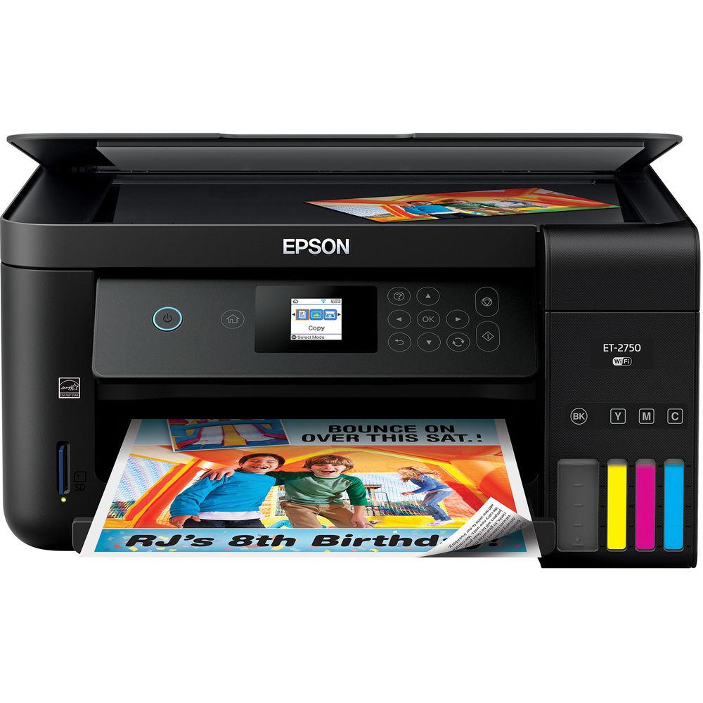 Epson Expression ET-2750 EcoTank All-In-One Inkjet Printer