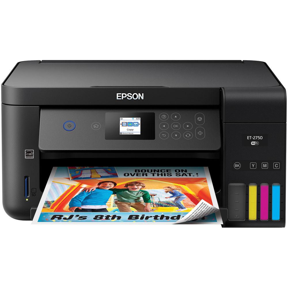 Epson Expression ET-2750 EcoTank All-In-One Inkjet Printer
