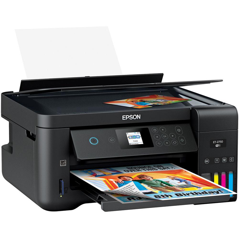 Epson Expression ET-2750 EcoTank All-In-One Inkjet Printer