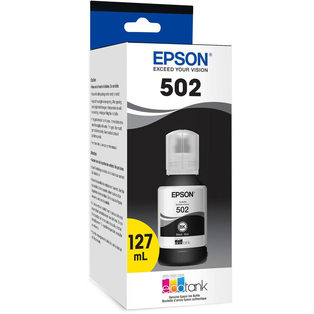 Epson T502 Black EcoTank Ink Bottle