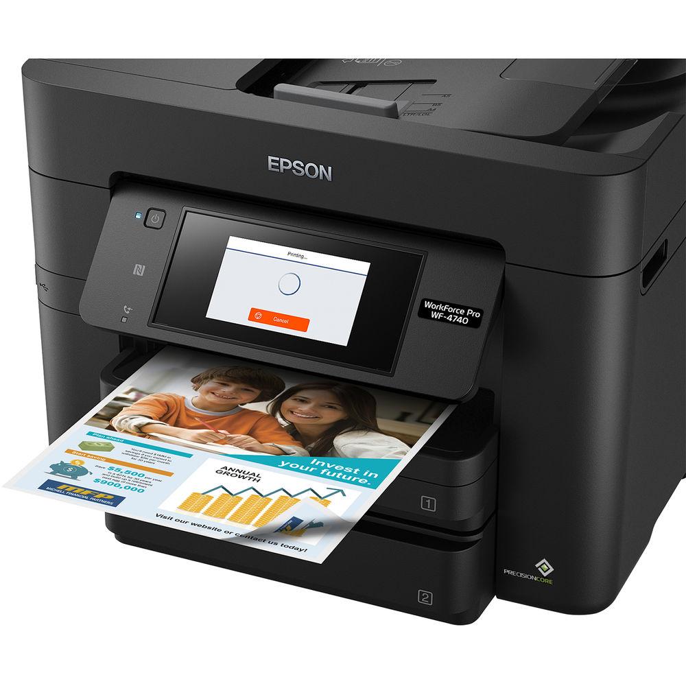 Epson WorkForce Pro WF-4740 All-in-One Inkjet Printer
