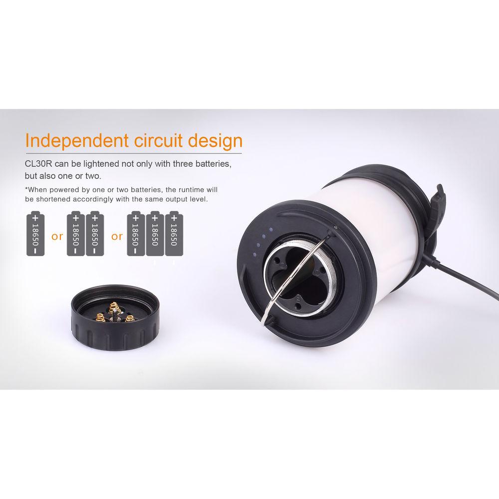 Fenix Flashlight CL30R Rechargeable Camping Lantern