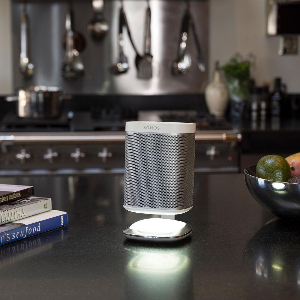 FLEXSON Illuminated Charging Stand for Sonos PLAY:1