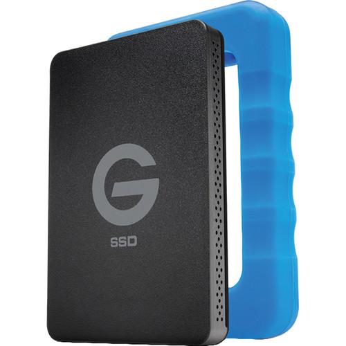 G-Technology 2TB G-DRIVE ev RaW USB 3.0 SSD with Rugged Bumper