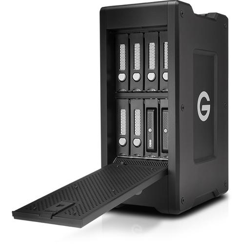 G-Technology G-SPEED Shuttle XL 72TB 8-Bay Thunderbolt 3 RAID Array with Two ev Bay Adapters