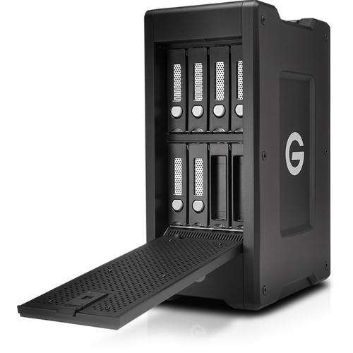 G-Technology G-SPEED Shuttle XL 72TB 8-Bay Thunderbolt 3 RAID Array with Two ev Bay Adapters