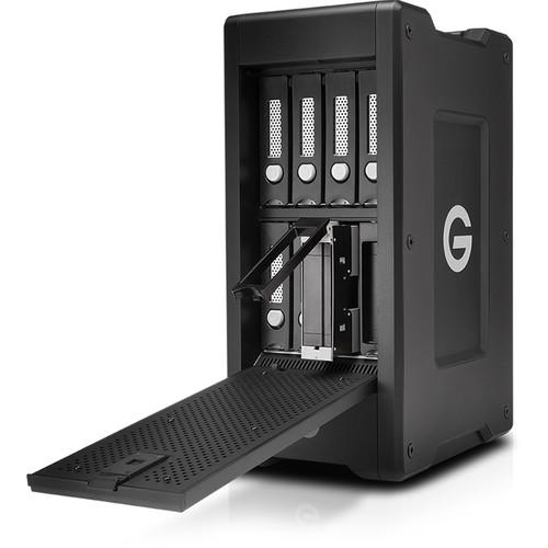 G-Technology G-SPEED Shuttle XL 72TB 8-Bay Thunderbolt 3 RAID Array with Two ev Bay Adapters
