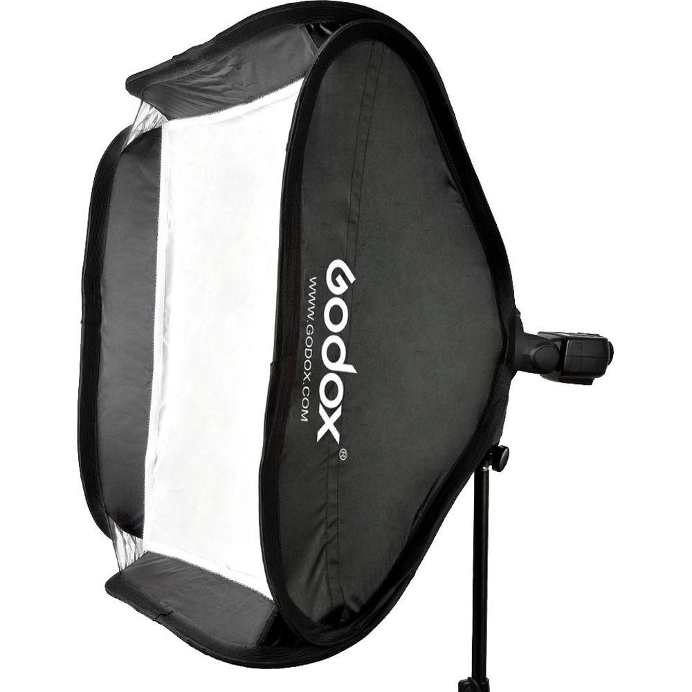 Godox S-Type Comet Mount Flash Bracket with Softbox Kit