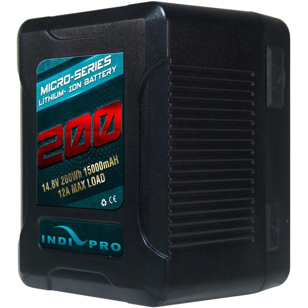 IndiPRO Tools Micro-Series V-Mount Li-Ion Battery
