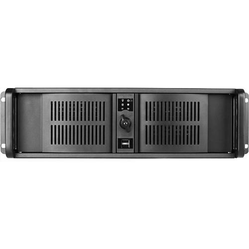 iStarUSA 3 RU Compact Stylish Rackmount Chassis with 7" Touch Screen LCD